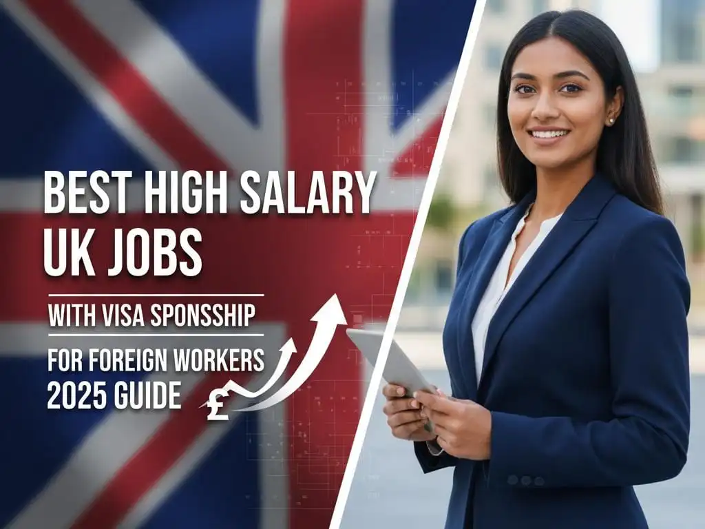 Best High-Salary UK Jobs with Visa Sponsorship for Foreign Workers (2025 Guide)